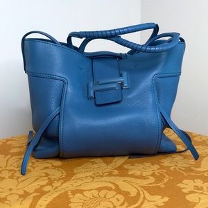 Tod’s Double T Shopping Bag Large - Blue SOLD OUT